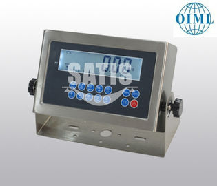 China STS-200C que pesaba el indicador OIML de la plataforma del acero inoxidable del indicador aprobó la exhibición del LCD proveedor