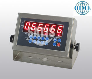 China STS-200E que pesaba el indicador de acero OIML de la plataforma de los stainlesss del indicador aprobó la pantalla LED proveedor